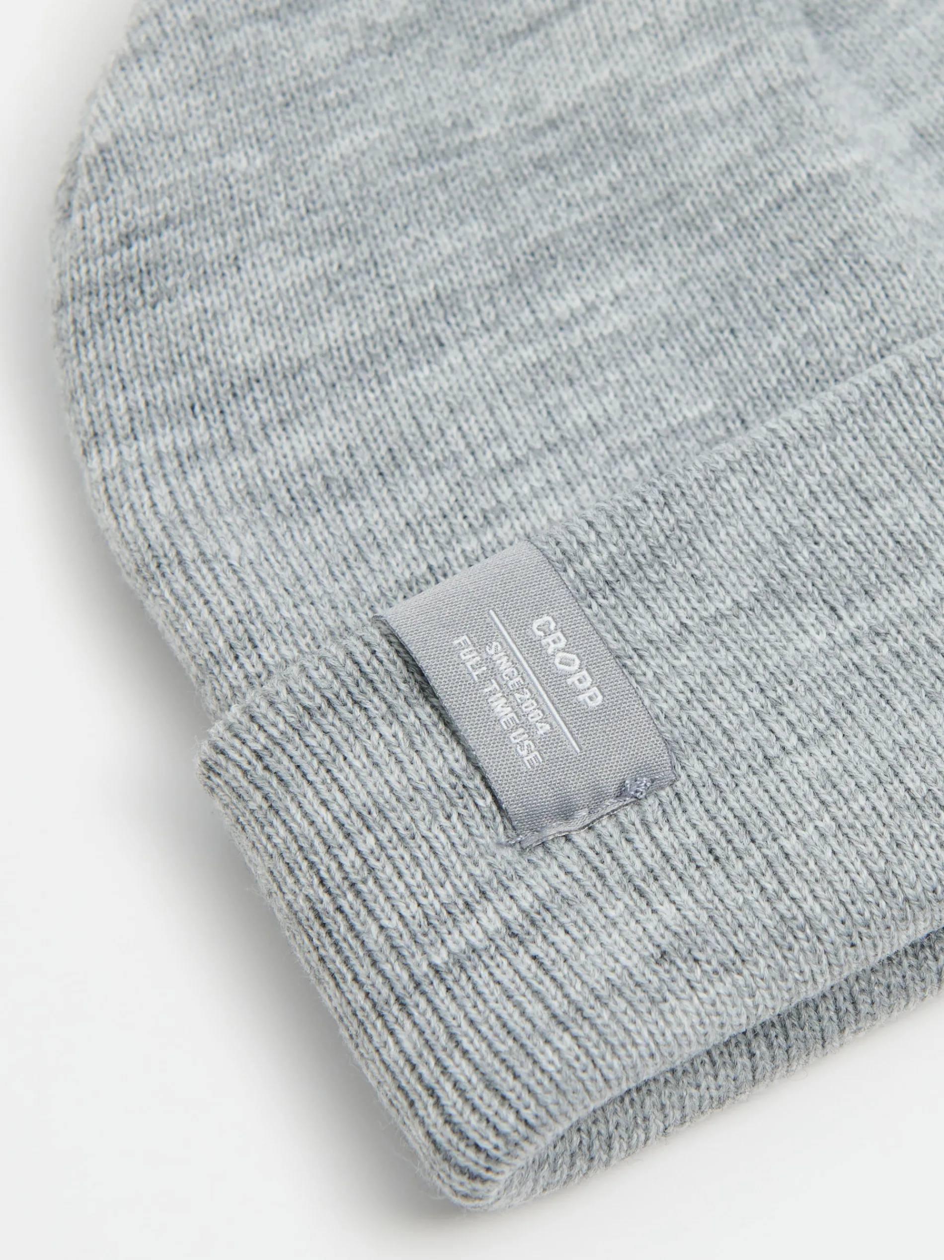 Cropp Czapki|Basic*Szara czapka beanie z wiskozą