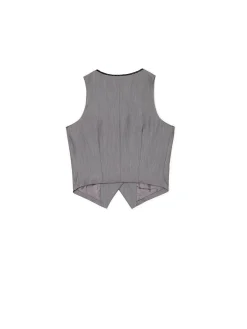 Cropp Koszulki, Topy*Szara kamizelka