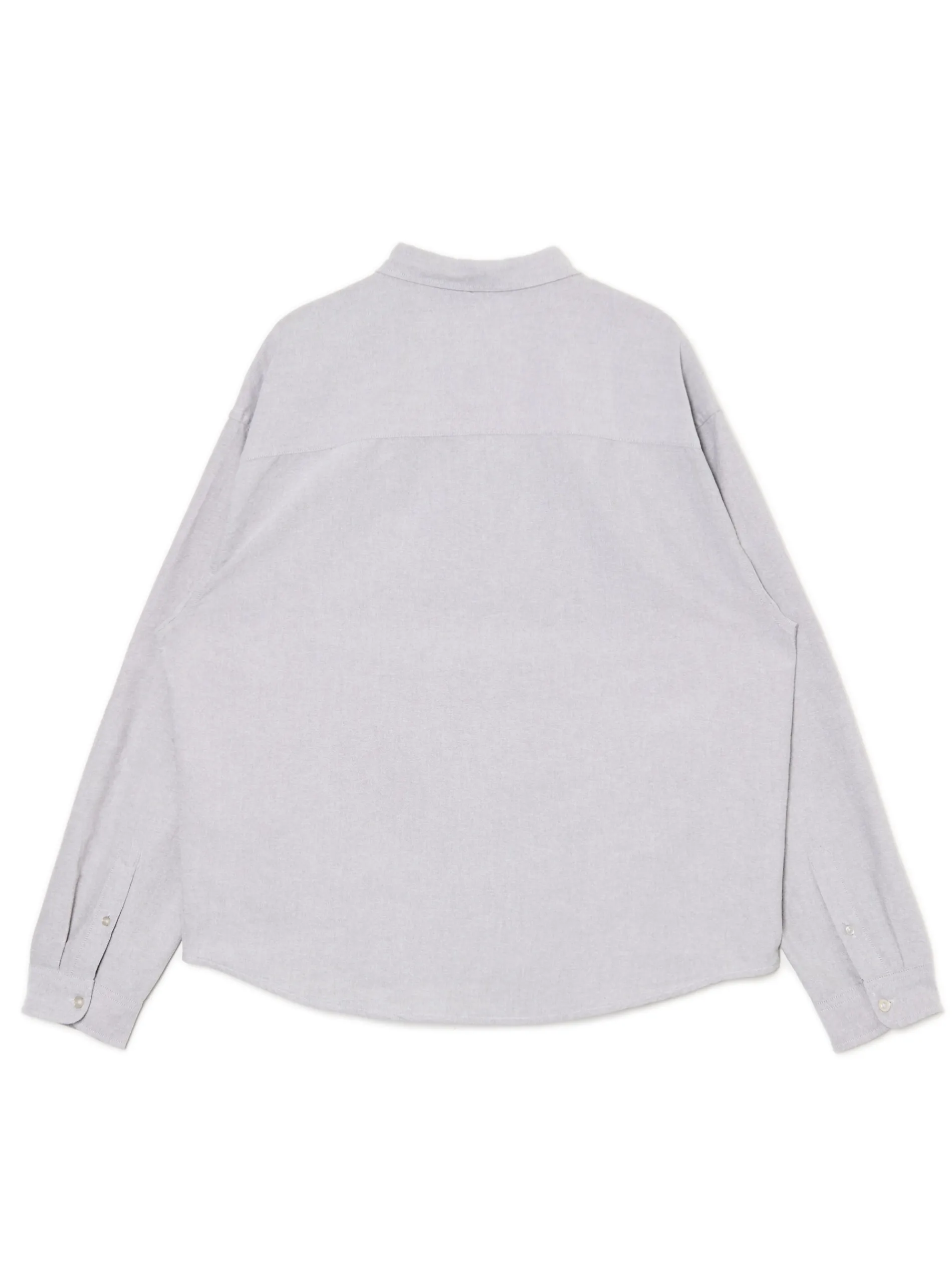 Cropp Koszule*Szara koszula z ozdobnym wykończeniem