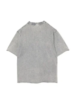 Cropp Koszulki*Szara koszulka acid wash