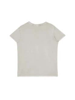 Cropp Koszulki, Topy*Szara koszulka z kotem