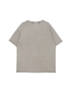 Cropp Unisex|Unisex*Szara koszulka z nadrukiem UNISEX