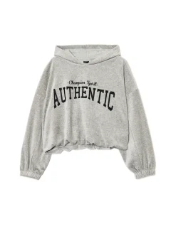 Cropp Bluzy|Sety*Szara krótka bluza boxy