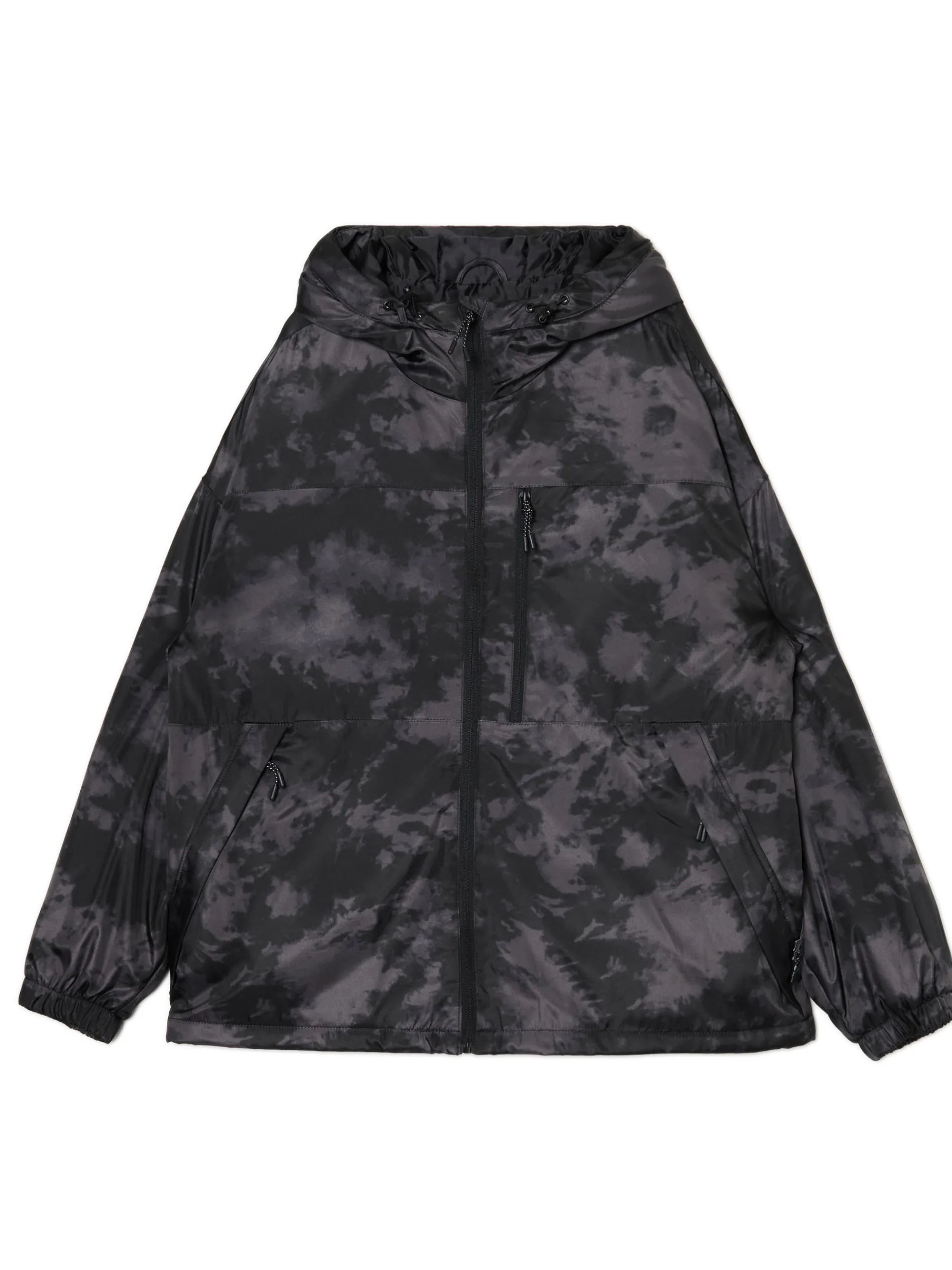 Cropp Kurtki, Płaszcze*Szara kurtka basic z kapturem