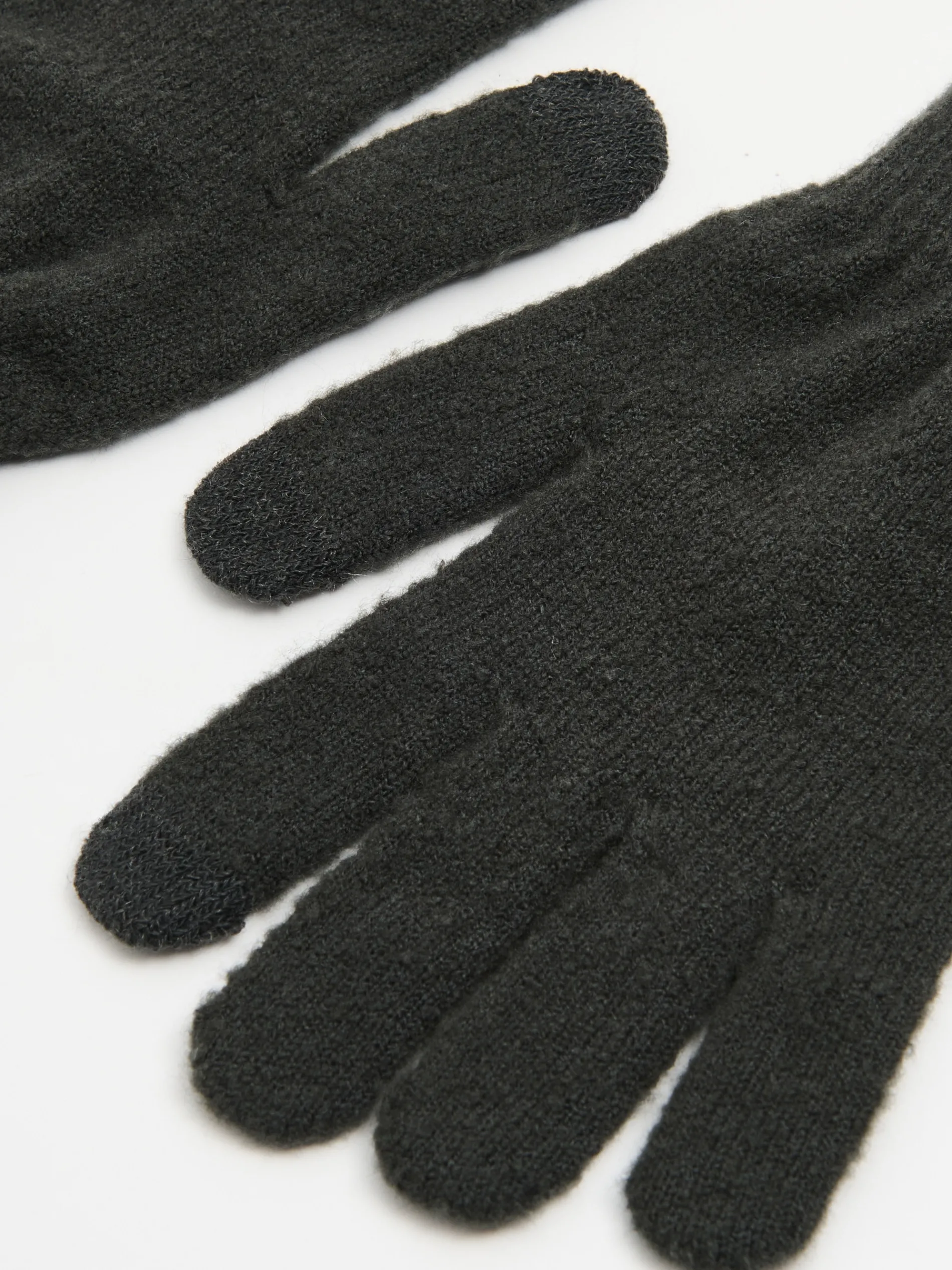 Cropp Rękawiczki*Szare dzianinowe rękawiczki