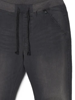 Cropp Jeansy*Szare jeansowe joggery