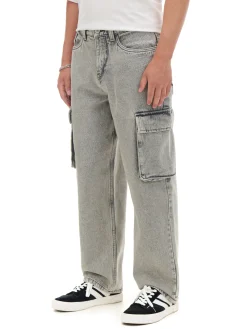 Cropp Jeansy|Baggy*Szare jeansy baggy