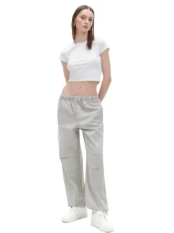 Cropp Jeansy*Szare jeansy parachute