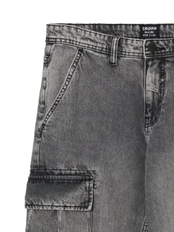 Cropp Jeansy*Szare jeansy relaxed