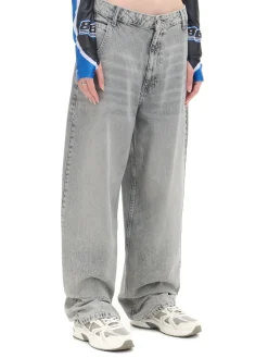 Cropp Jeansy*Szare jeansy skater