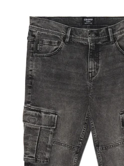 Cropp Jeansy*Szare jeansy skinny