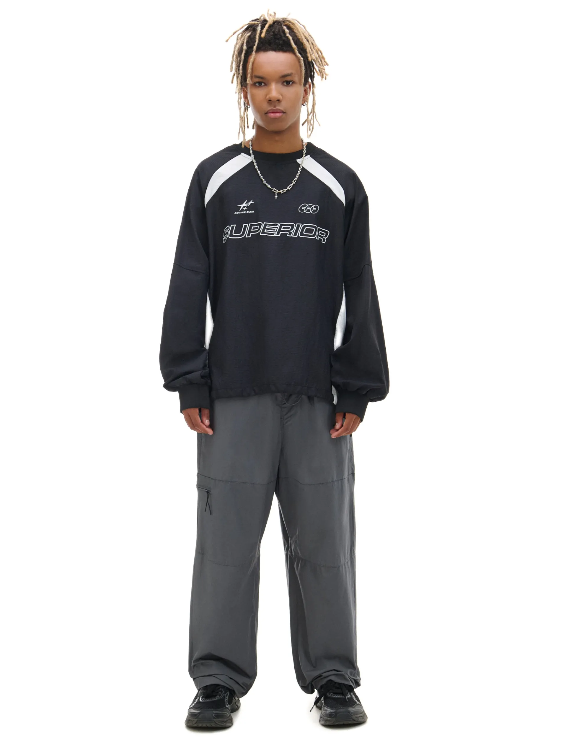 Cropp Spodnie*Szare joggery Baltic Games