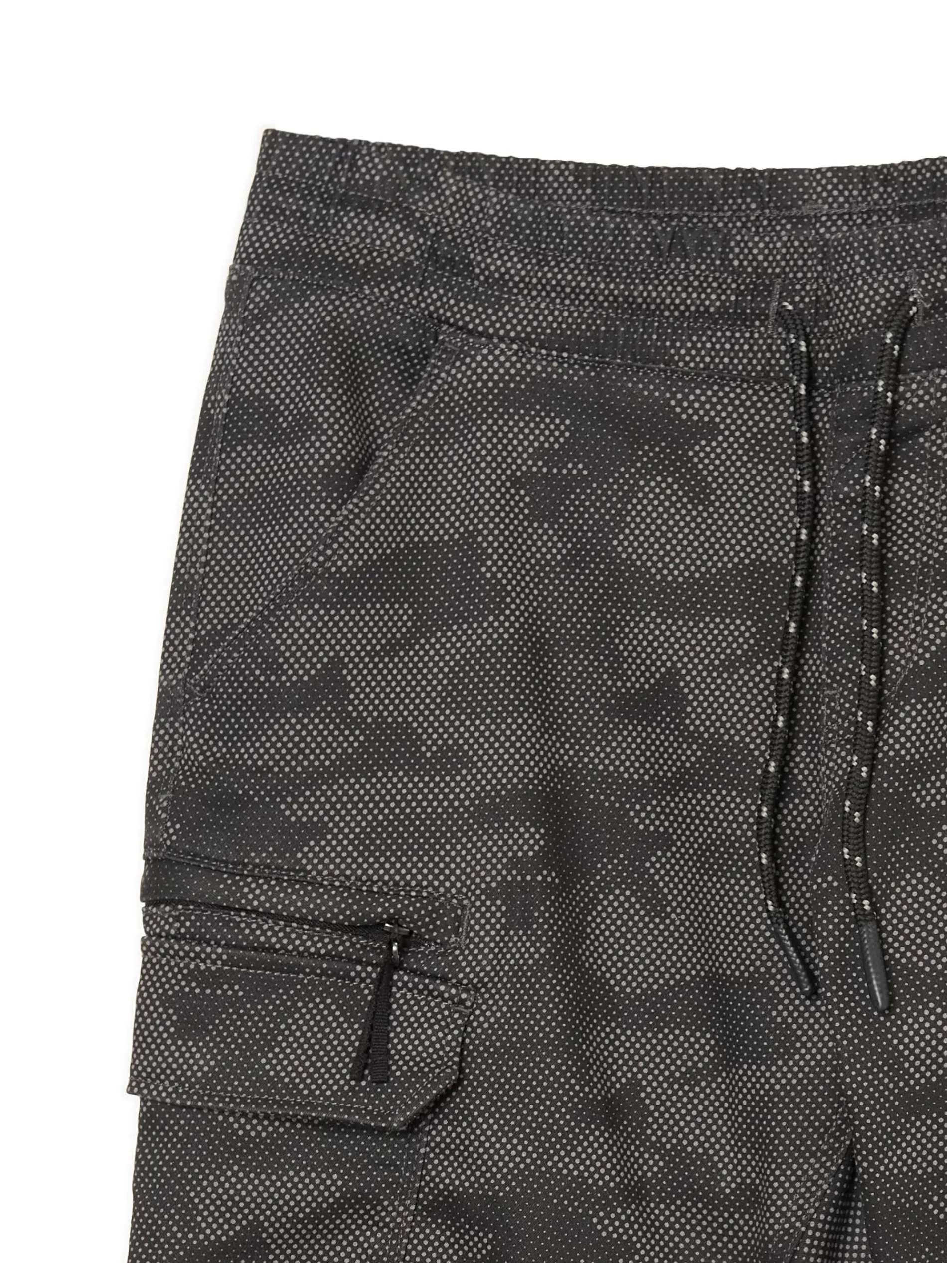 Cropp Spodnie*Szare joggery basic z kieszeniami cargo