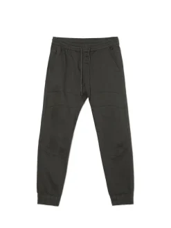 Cropp Spodnie*Szare joggery z kieszeniami cargo