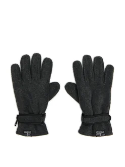 Cropp Rękawiczki|Basic*Szare rękawiczki z karabińczykiem