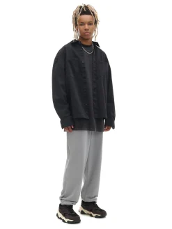 Cropp Spodnie*Szare spodnie dresowe joggery basic