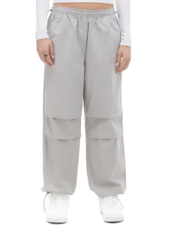 Cropp Spodnie*Szare spodnie parachute