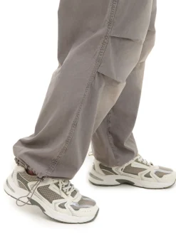 Cropp Spodnie*Szare spodnie parachute