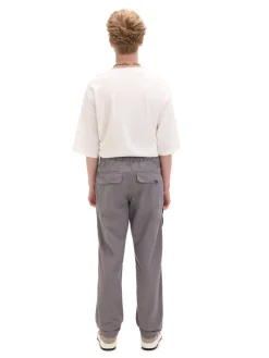 Cropp Spodnie*Szare spodnie z paskiem