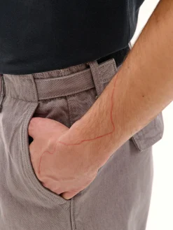 Cropp Baggy|Spodnie*Szare szerokie chinosy