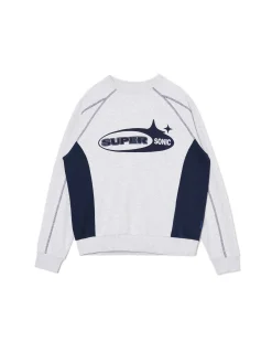 Cropp Bluzy*Szaro-granatowa bluza Baltic Games