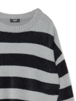 Cropp Swetry*sweter w czarne paski