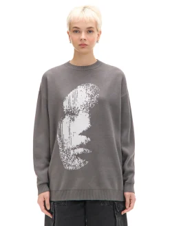 Cropp Swetry*sweter z artystycznym nadrukiem