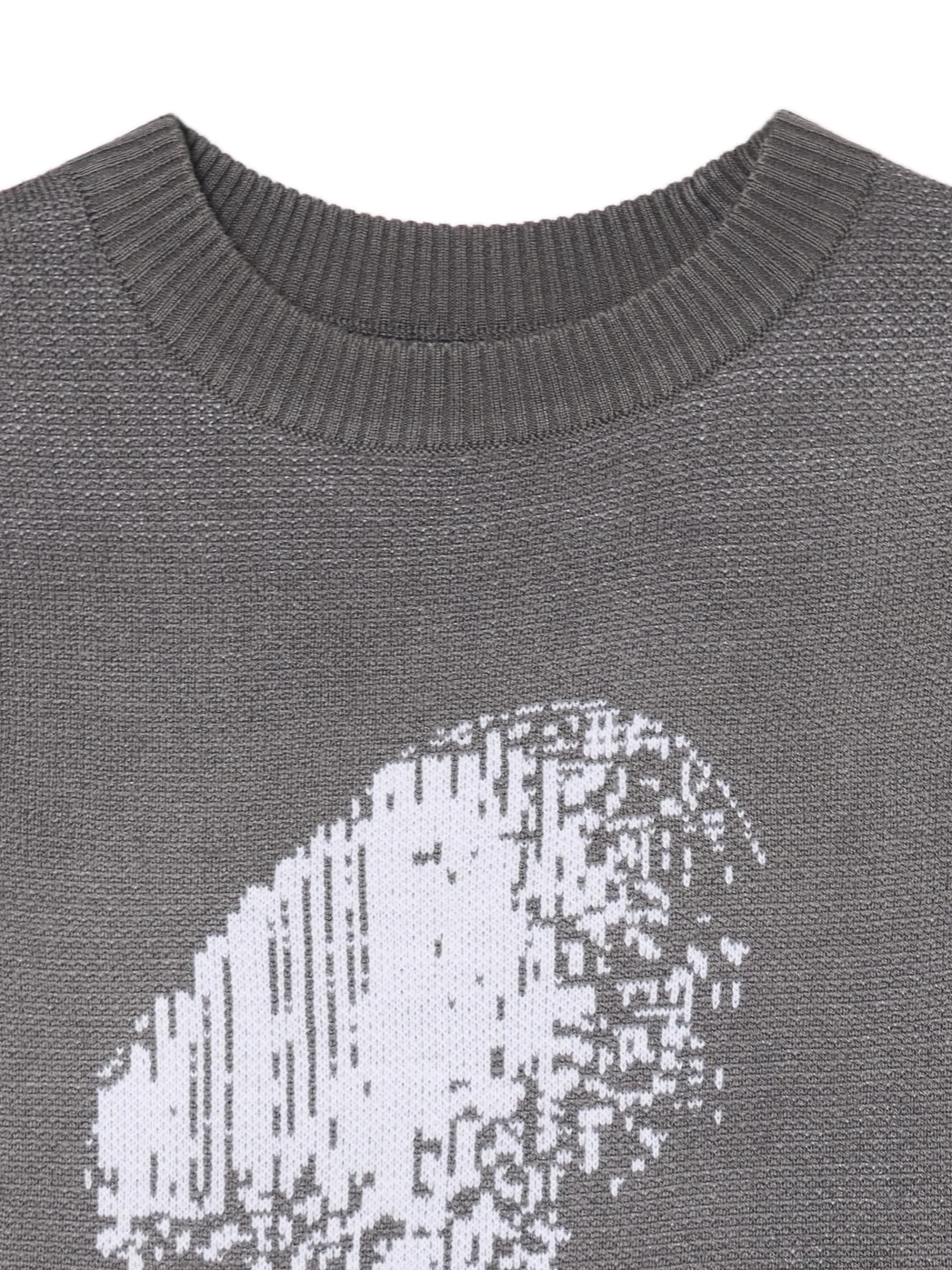 Cropp Swetry*sweter z artystycznym nadrukiem