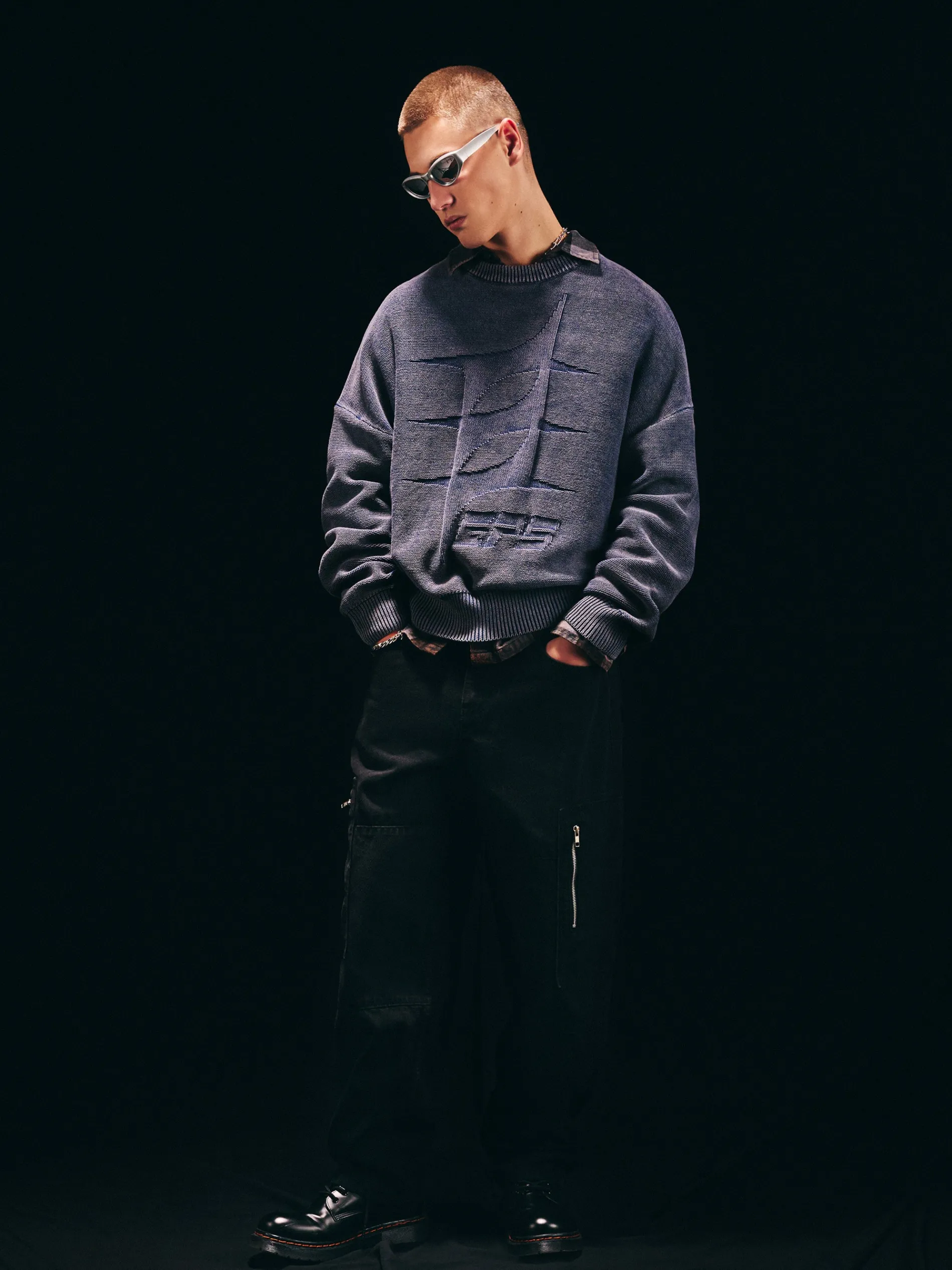 Cropp Swetry*sweter z efektem sprania