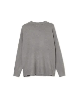 Cropp Swetry*Szary sweter z kotem