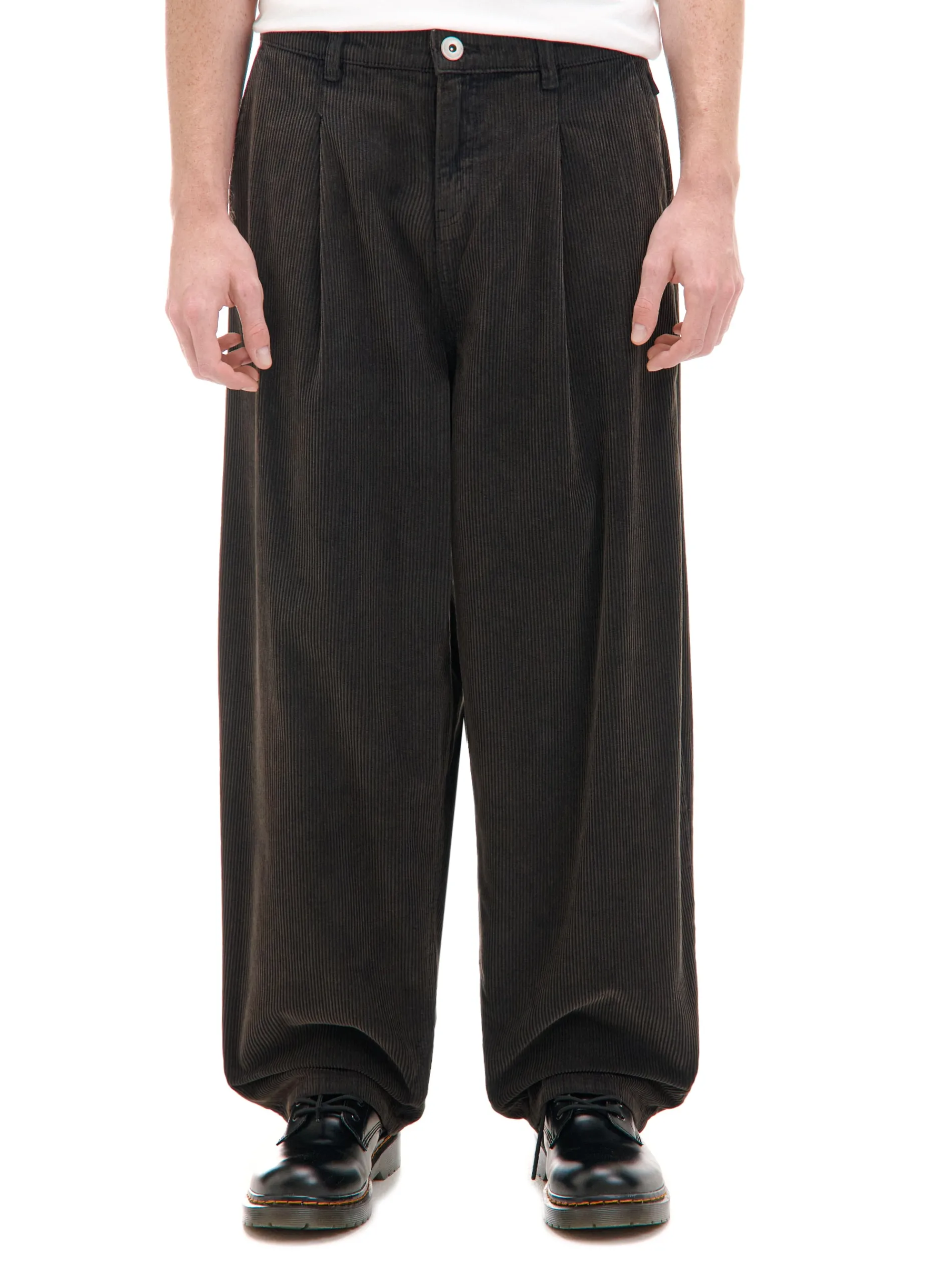 Cropp Baggy|Spodnie*Sztruksowe szerokie spodnie chino