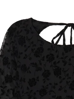 Cropp Sukienki, Kombinezony*Szyfonowa sukienka mini w kwiaty