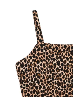 Cropp Koszulki, Topy*Top na ramiączkach w panterkę