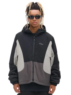 Cropp Kurtki, Płaszcze*Trójkolorowa kurtka z kapturem