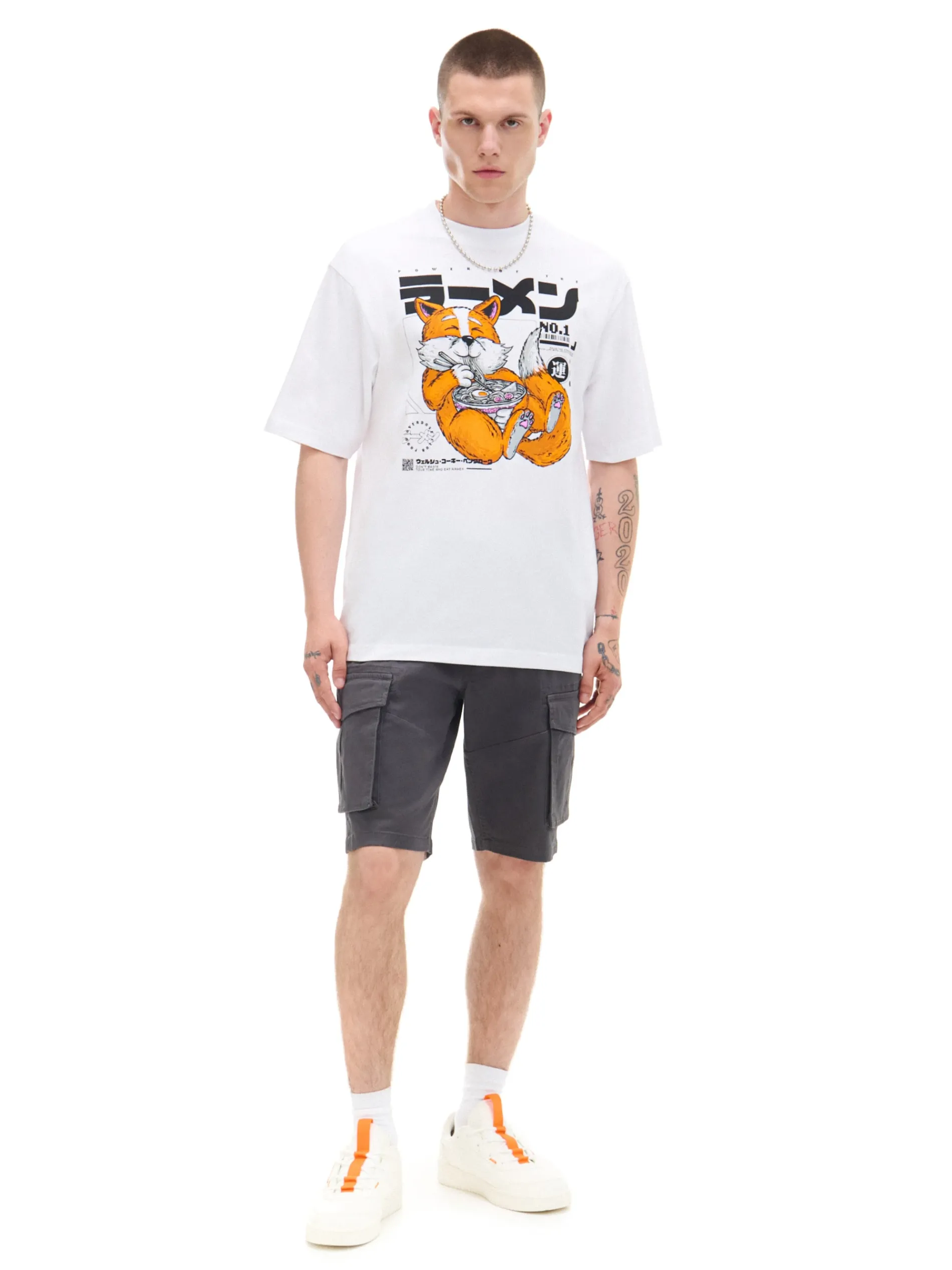 Cropp Koszulki*T-shirt comfort z nadrukiem