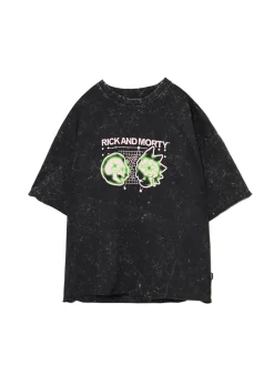 Cropp Koszulki*T-shirt z efektem sprania Rick i Morty