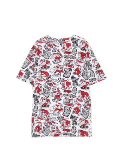 Cropp Ubrania Świąteczne|Koszulki*T-shirt z mikołajowymi skaterami