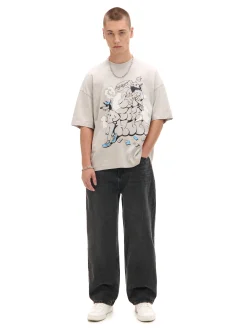 Cropp Koszulki*T-shirt z nadrukiem graffiti