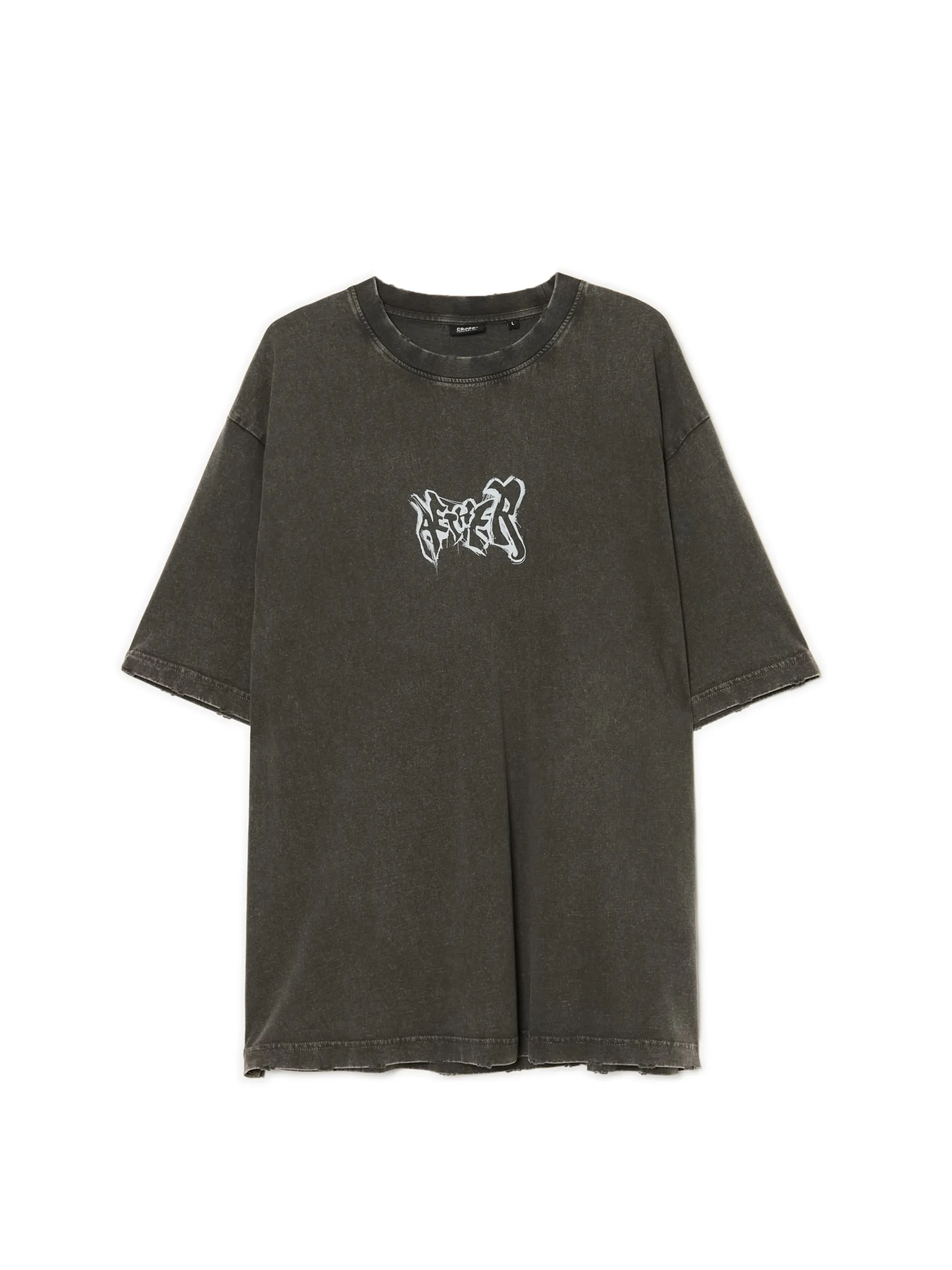 Cropp Koszulki*T-shirt z postrzępionymi brzegami