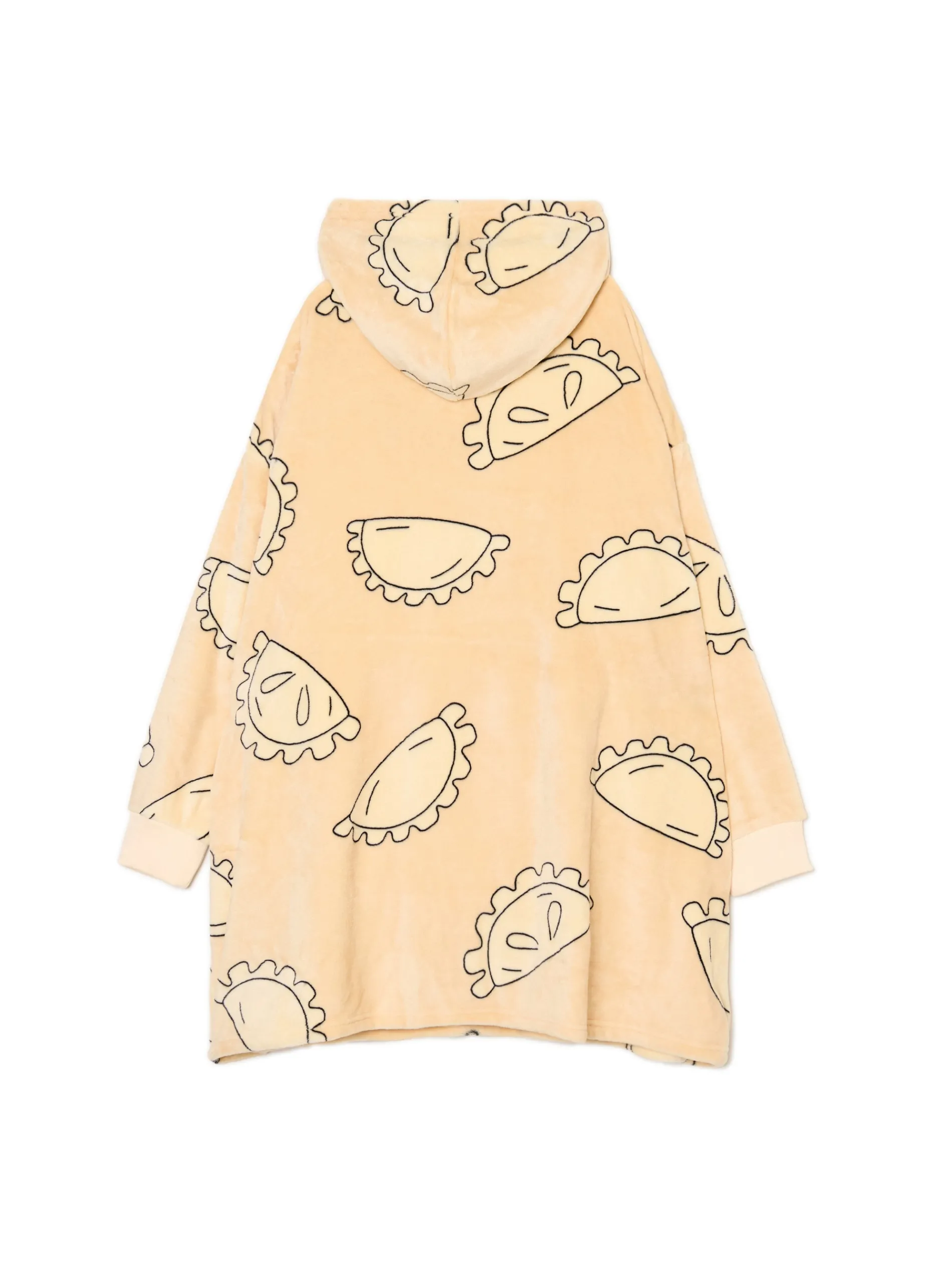 Cropp Cozy|Cozy*Świąteczna bluza snuddie w pierogi