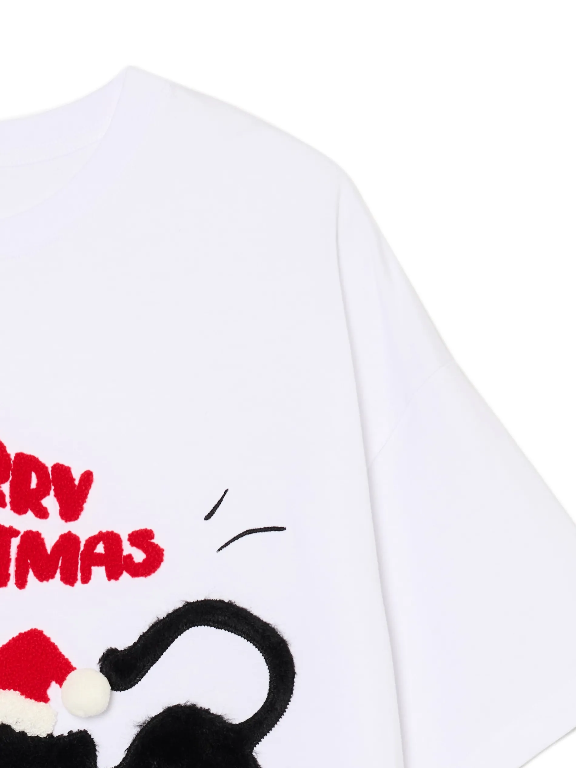 Cropp Ubrania Świąteczne|Koszulki, Topy*Świąteczna koszulka z kotem