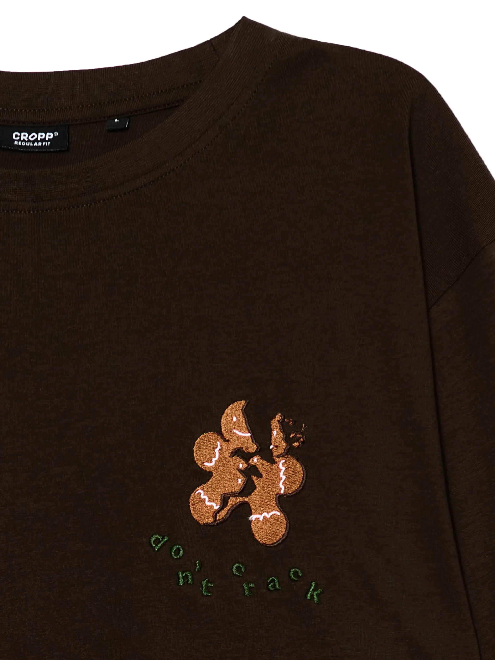 Cropp Ubrania Świąteczne|Koszulki*Świąteczna koszulka z pierniczkiem