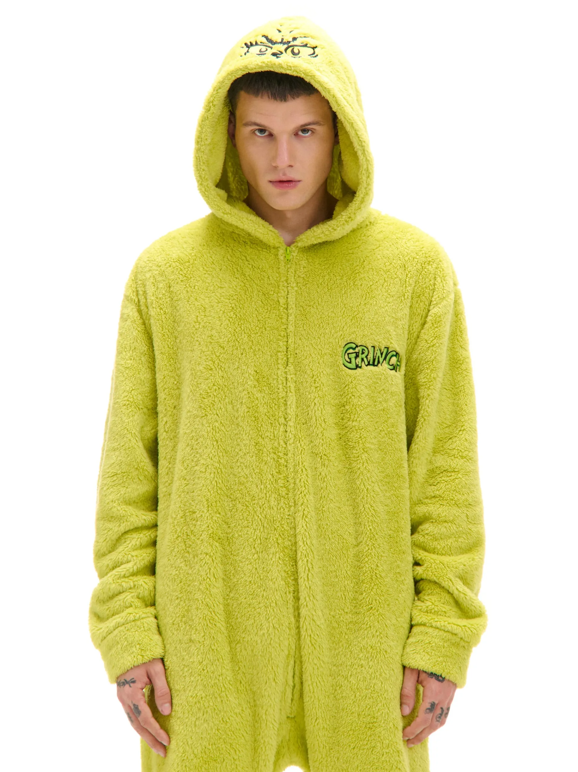 Cropp Cozy|Akcesoria Świąteczne*Świąteczna piżama onesie Grinch