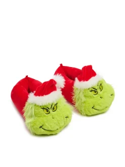 Cropp Kapcienew|Cozy*Świąteczne duże kapcie Grinch