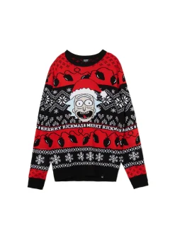 Cropp Ubrania Świąteczne|Swetry*Świąteczny sweter Rick and Morty