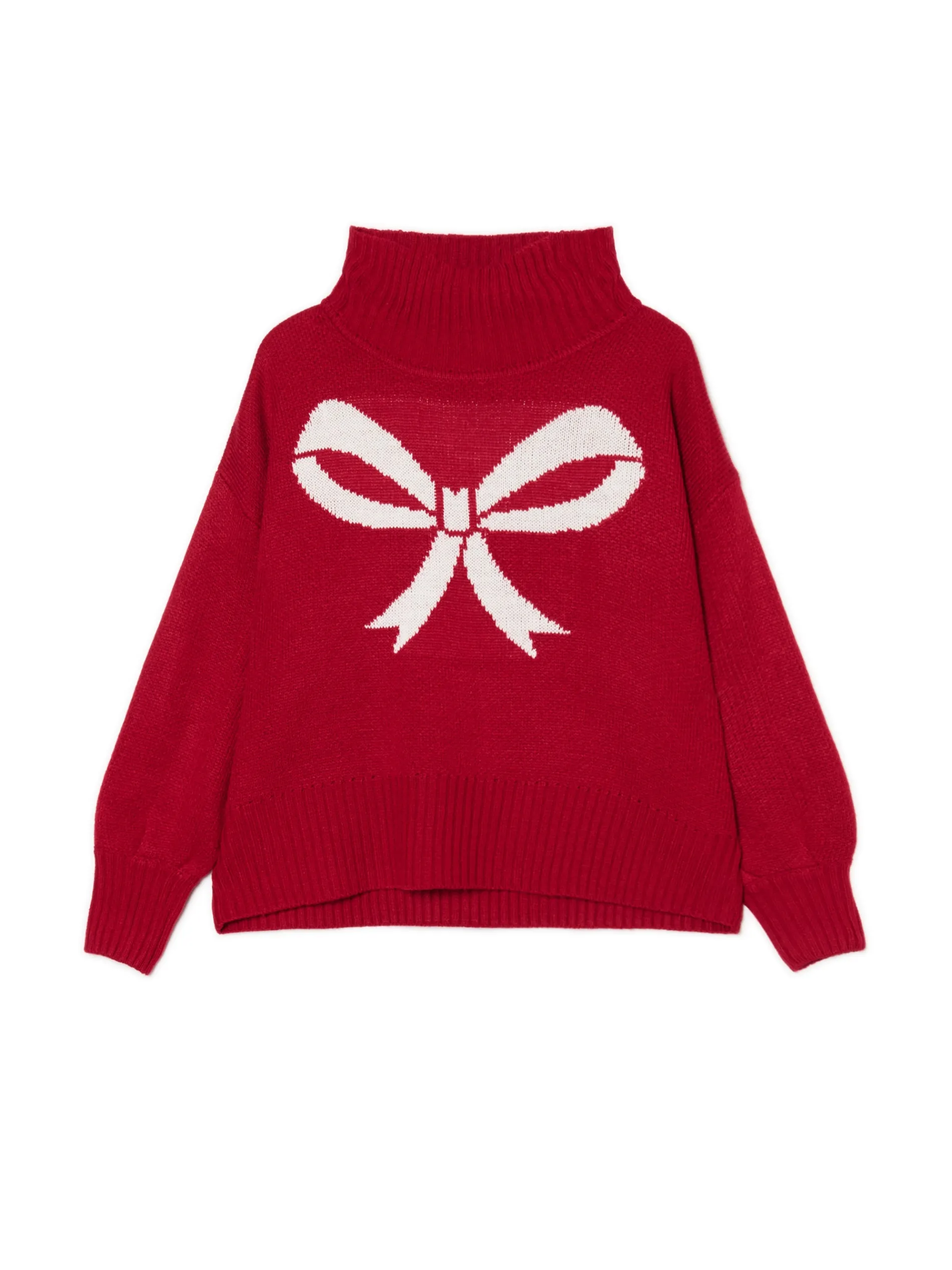 Cropp Swetry*Świąteczny sweter z kokardką