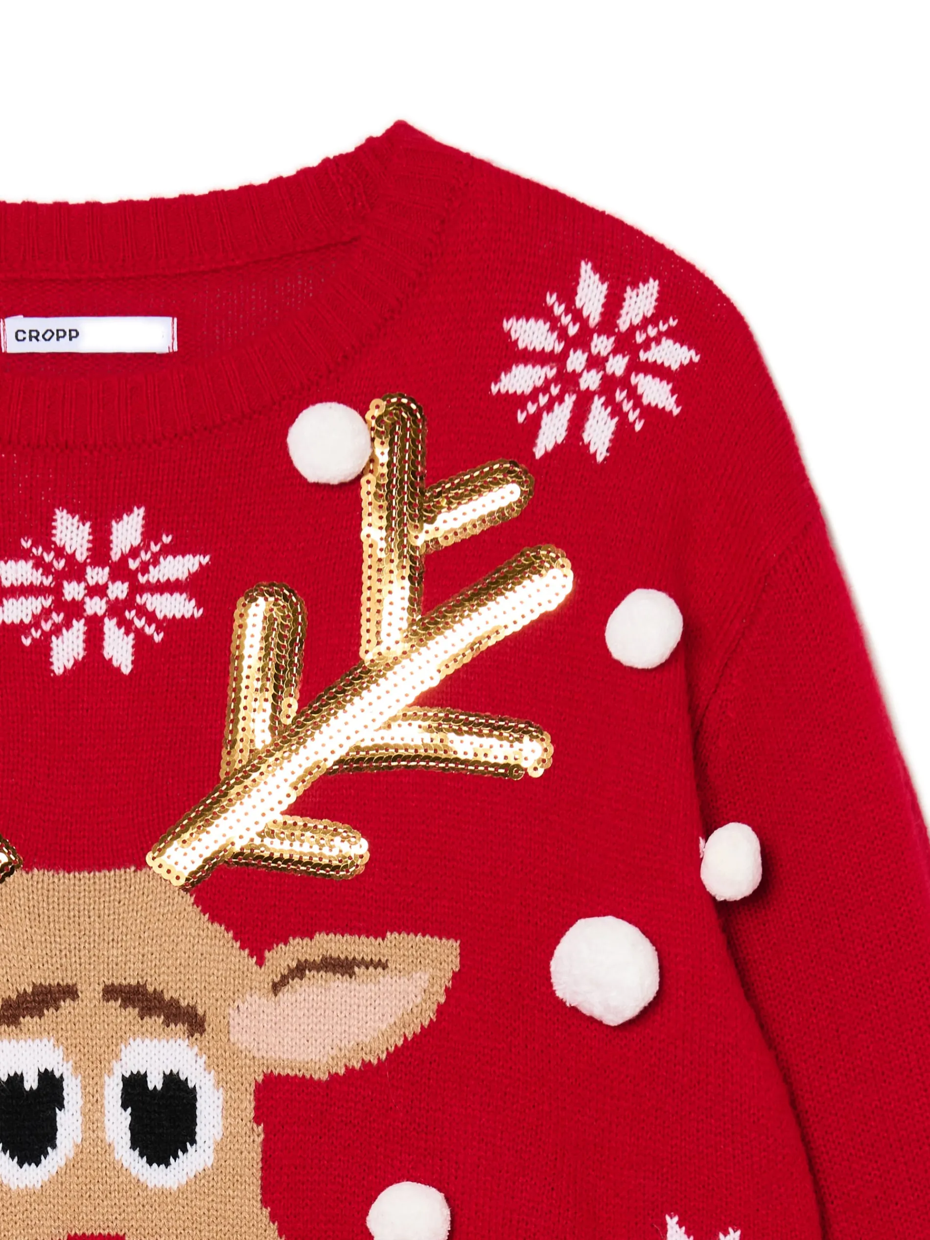 Cropp Ubrania Świąteczne|Swetry*Świąteczny sweter z reniferem
