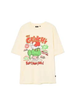 Cropp Ubrania Świąteczne|Koszulki*Świąteczny T-shirt z Grinchem