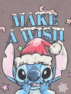 Cropp Ubrania Świąteczne|Koszulki, Topy*Świąteczny T-shirt ze Stitchem