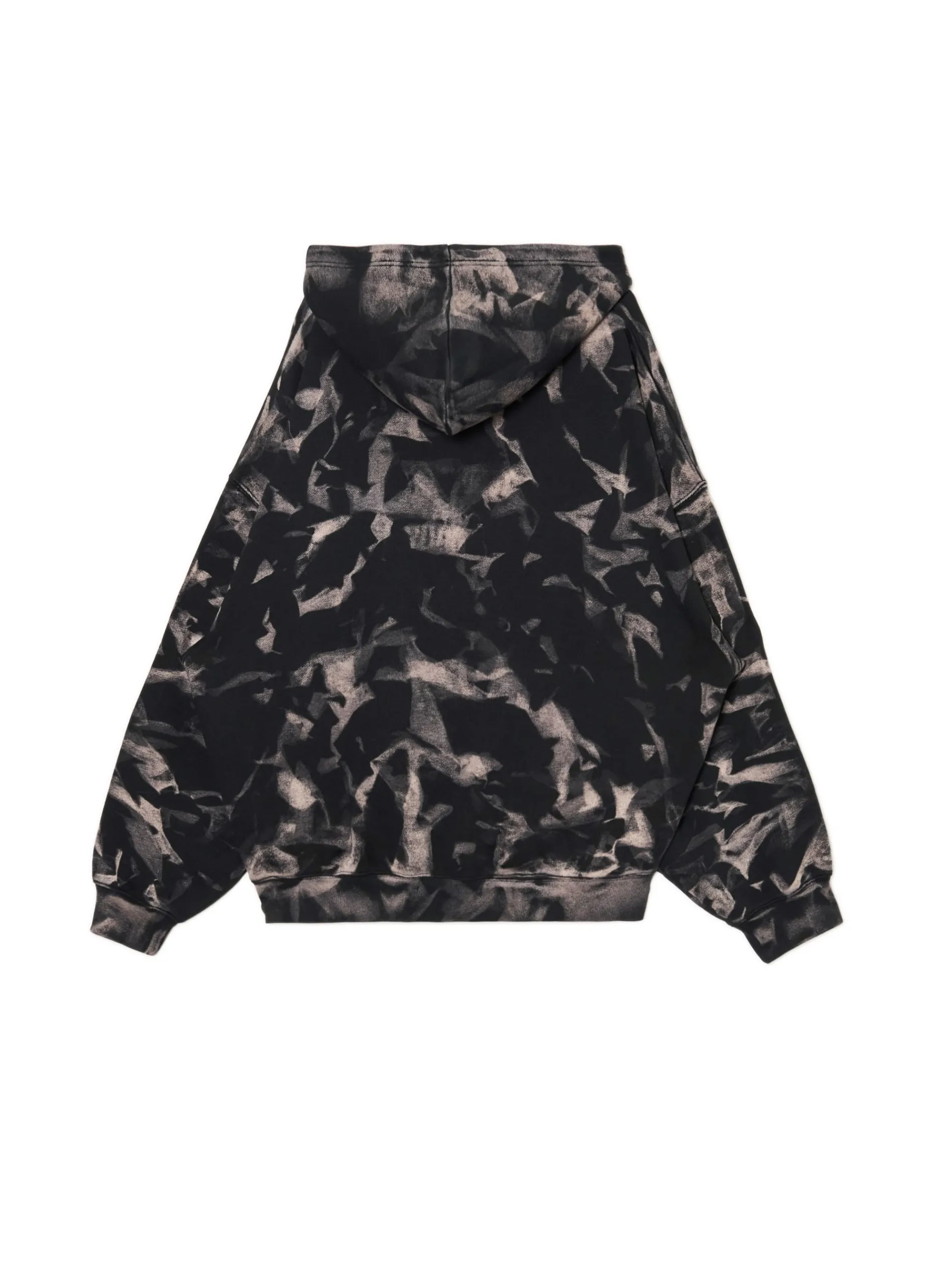 Cropp Bluzy*Wzorzysta bluza z kapturem z naszywką